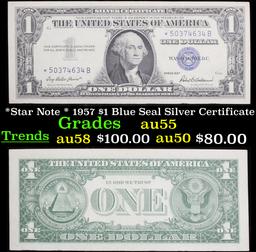 *Star Note * 1957 $1 Blue Seal Silver Certificate Grades