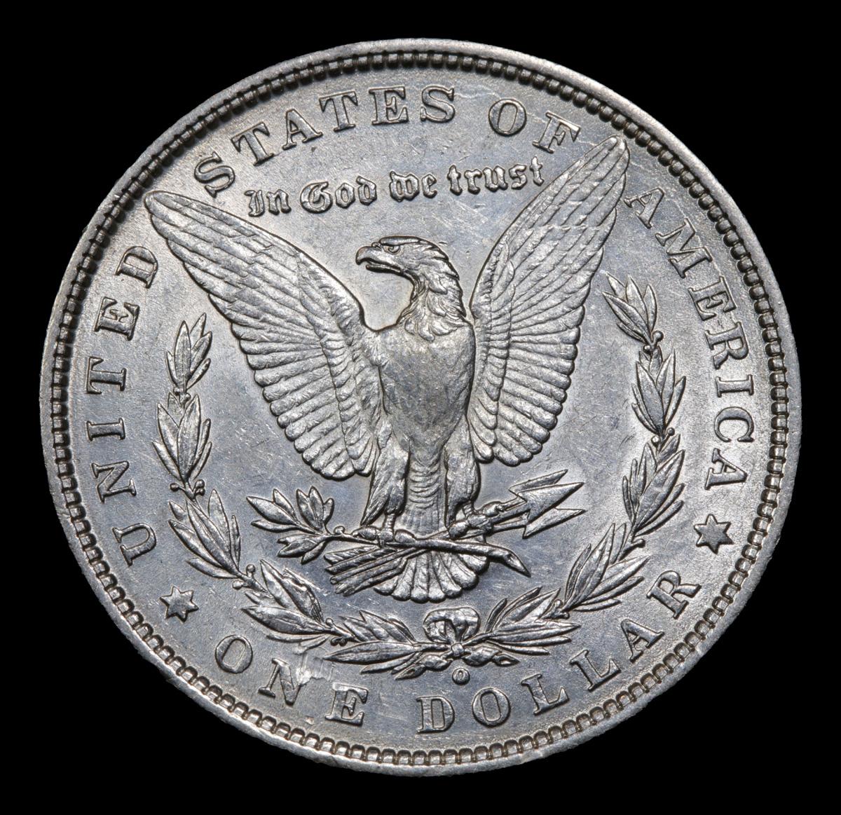 1880-o Micro 'o' Morgan Dollar $1 Grades BU+