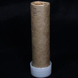 Uncirculated 1c orig shotgun roll, 1938-s  In Old Brinks wrapper