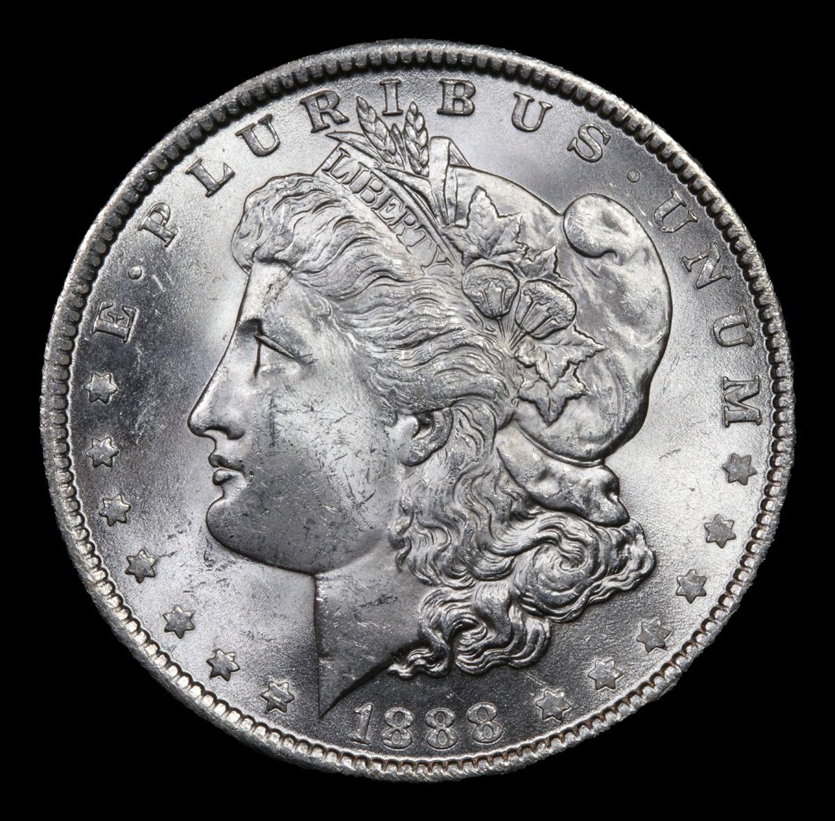 1888-p vam 29 R5 Morgan Dollar $1 Grades Select+ Unc