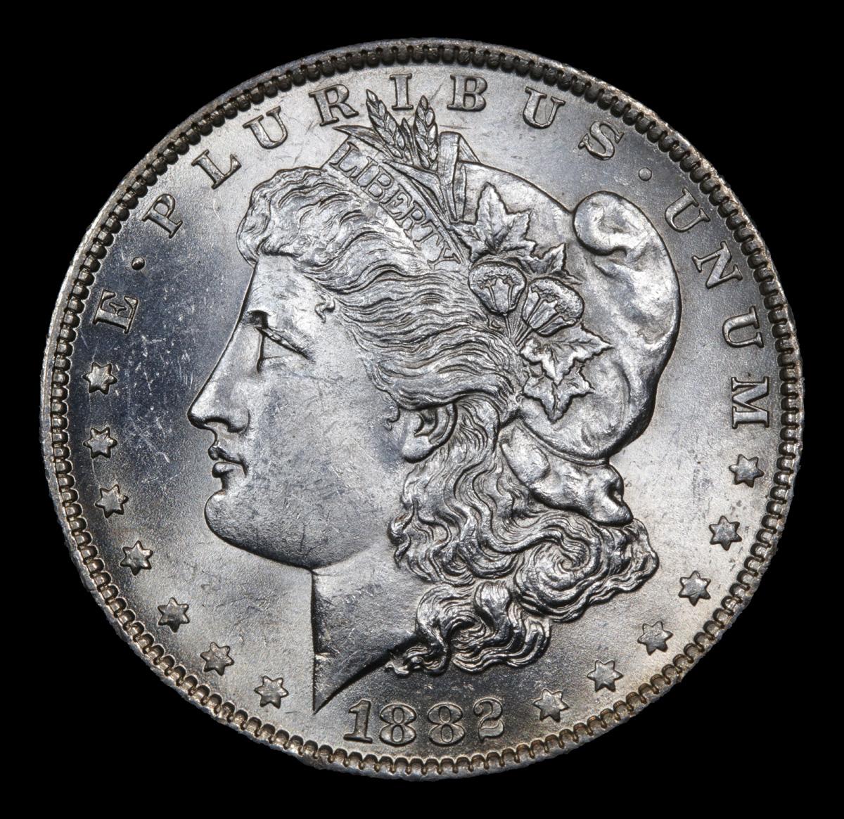 ***Auction Highlight*** 1882-o Morgan Dollar $1 Graded Choice+ Unc By USCG (fc)