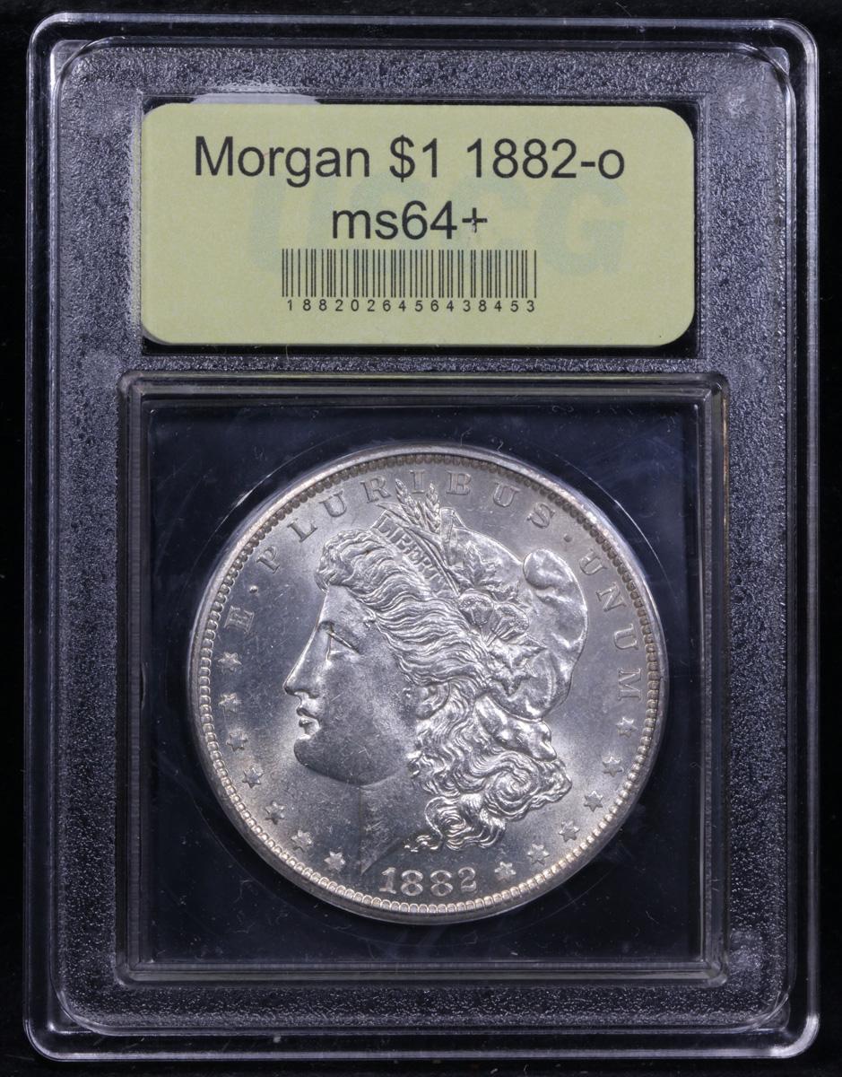 ***Auction Highlight*** 1882-o Morgan Dollar $1 Graded Choice+ Unc By USCG (fc)