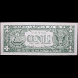 **Star Note** 1963A New York Green Seal Federal Reserve Note Grades Gem++ CU