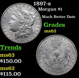 1897-s Morgan Dollar $1 Grades Select Unc