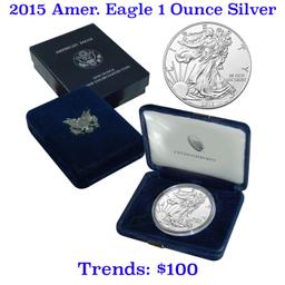 2015 American Eagle 1oz Silver Uncirculated Coin Grades