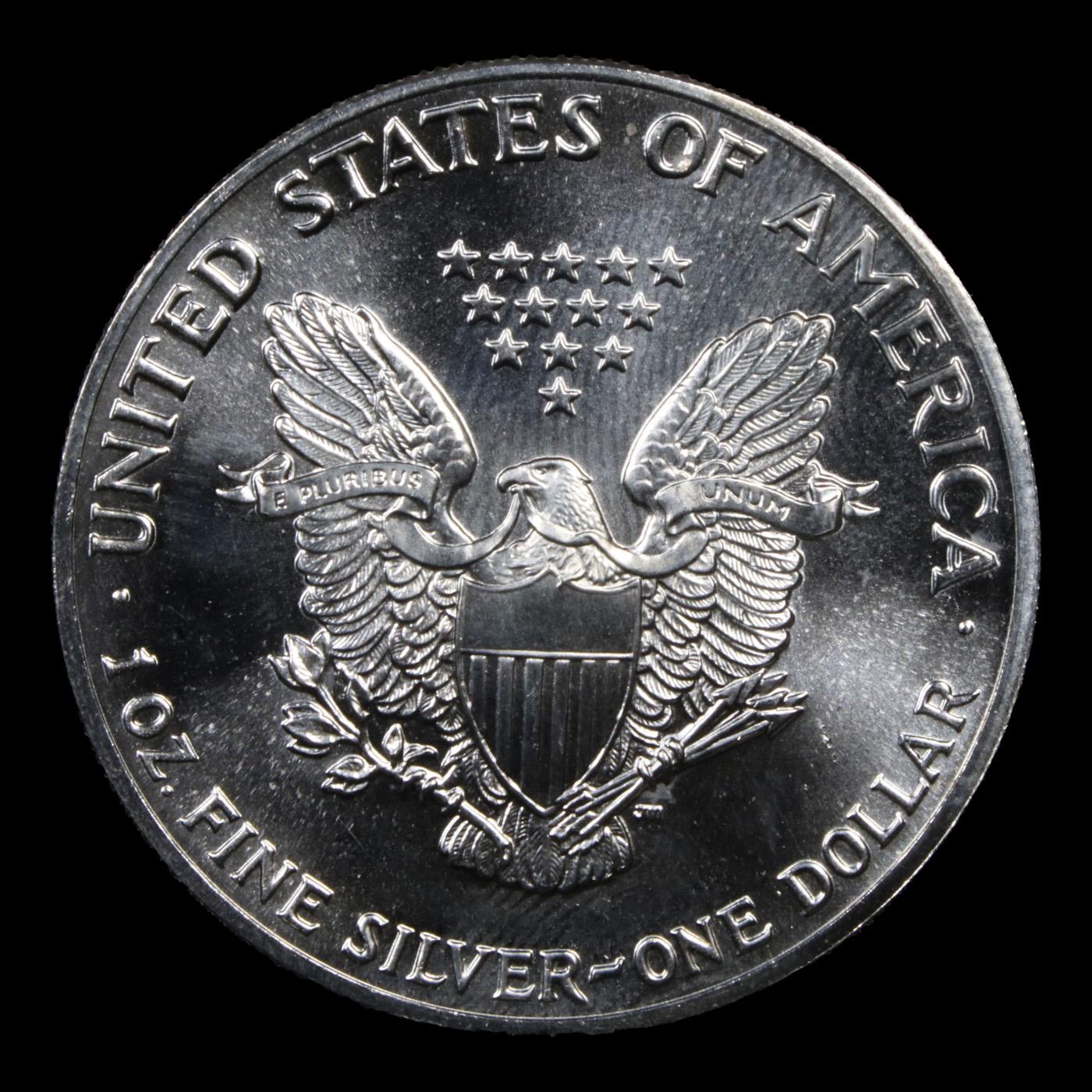 1989 Silver Eagle Dollar $1 Grades Mint State