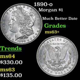 1890-o Morgan Dollar $1 Grades Select+ Unc