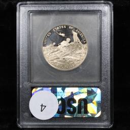 Proof ***Auction Highlight*** 1991-1995-P WWII Modern Commem Half Dollar 50c Graded GEM++ Proof Deep