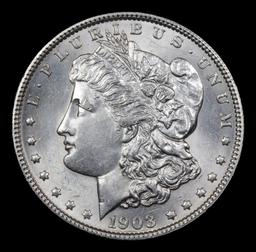 1903-p Morgan Dollar $1 Grades Choice Unc