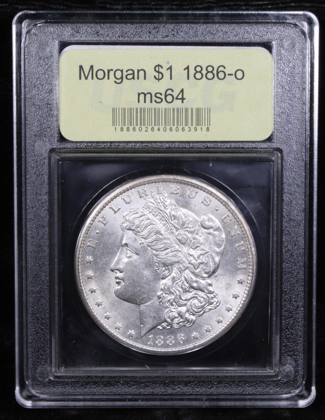 ***Auction Highlight*** 1886-o Morgan Dollar $1 Graded Choice Unc BY USCG (fc)