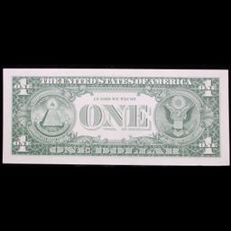 1957 $1 Blue Seal Silver Certificate Grades Gem+ CU