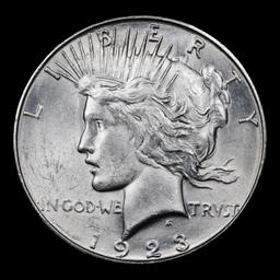 1923-s Vam 1R R5 Peace Dollar $1 Grades Select Unc