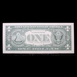 1969B $1 Green Seal Federal Reserve Note (Boston. MA) Grades Gem+ CU