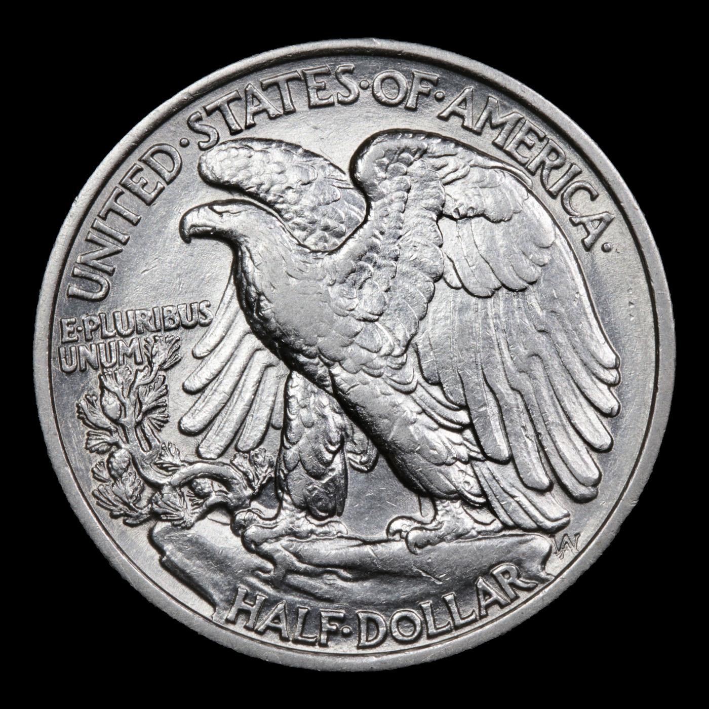 1936-p Walking Liberty Half Dollar 50c Grades Choice AU