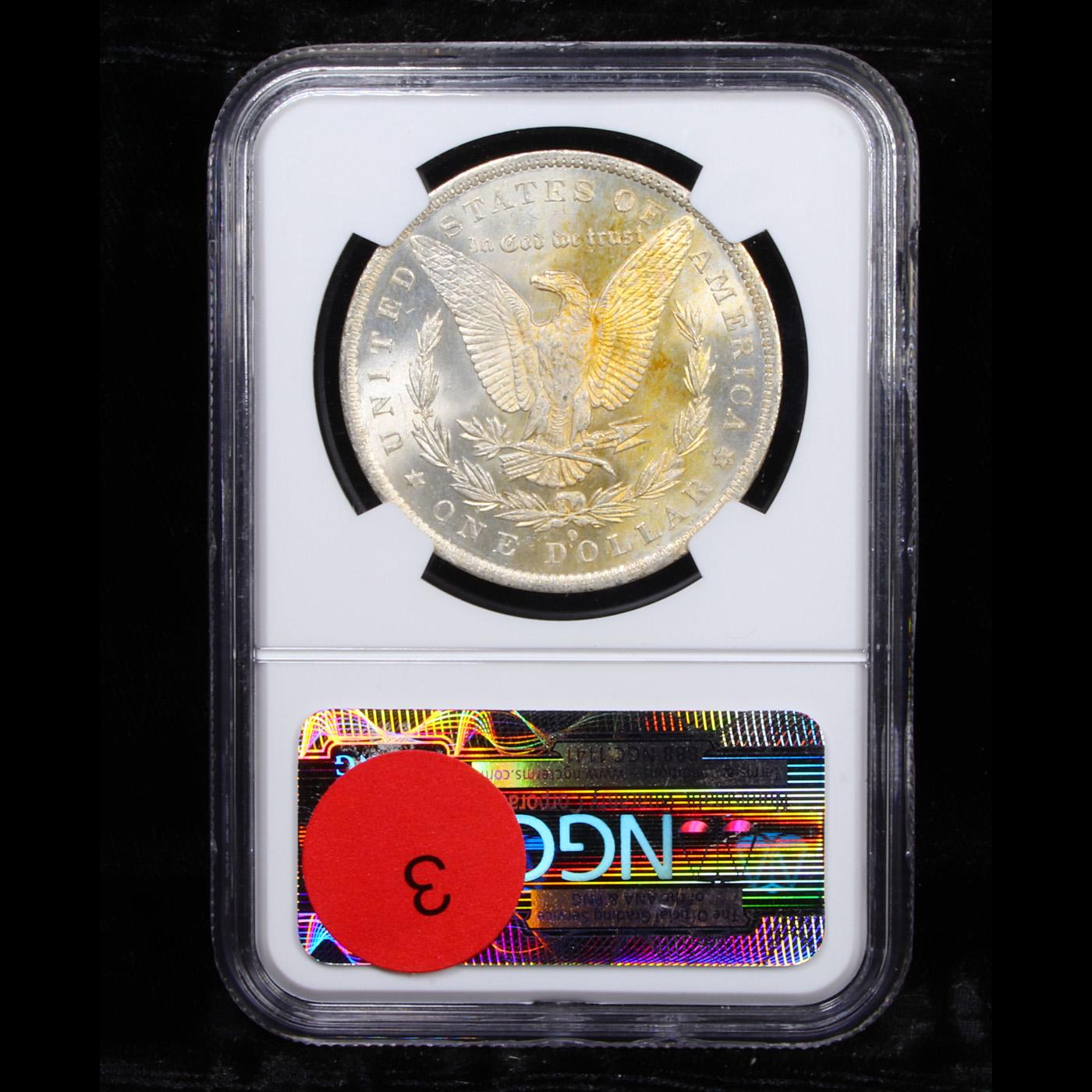 NGC 1883-o Morgan Dollar $1 Graded ms63 By NGC