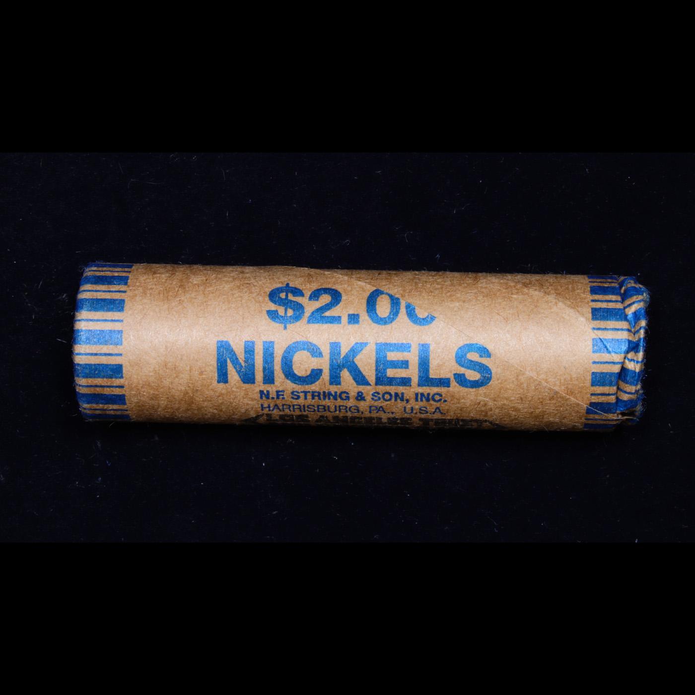 Buffalo Nickel Shotgun Roll in Old Bank Style 'Los Angeles Trust And SavingsBank'  Wrapper 1916 & d