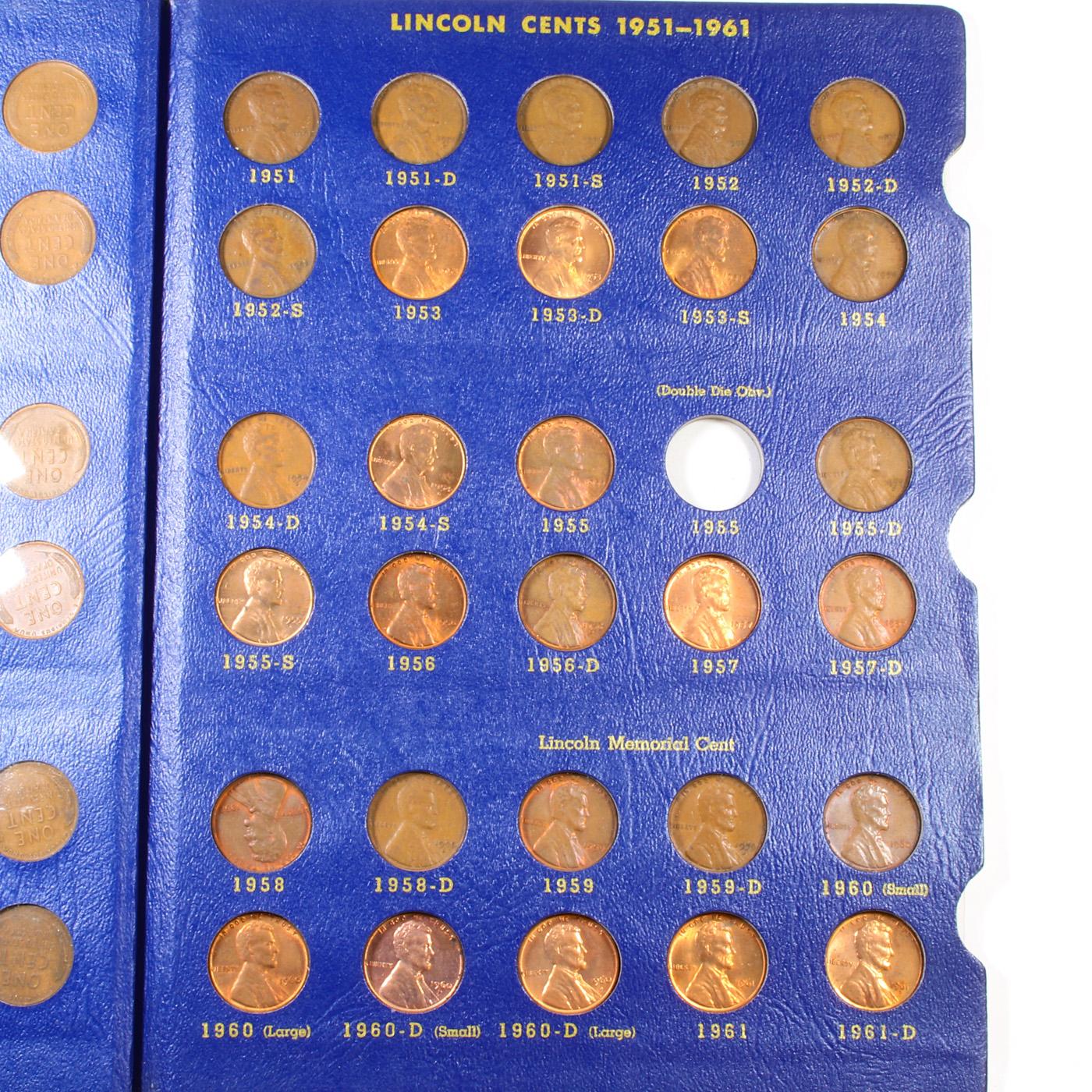 Complete Lincoln Cent Book 1941-1965 84 coins