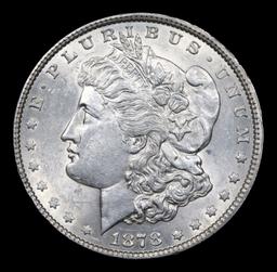 1878-p 7tf Vam 144 Morgan Dollar $1 Grades Select Unc