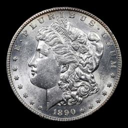 1890-s Morgan Dollar $1 Grades Select Unc