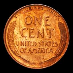 1935-d Lincoln Cent 1c Grades Choice Unc RD