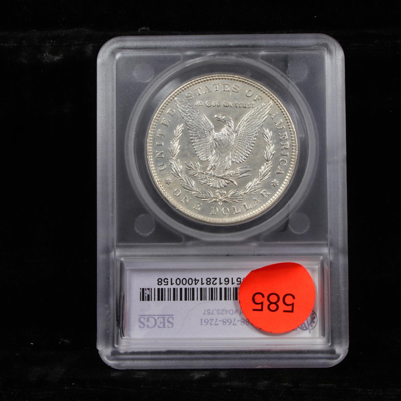 ***Auction Highlight*** 1880-o Morgan Dollar $1 Graded ms65 By SEGS (fc)