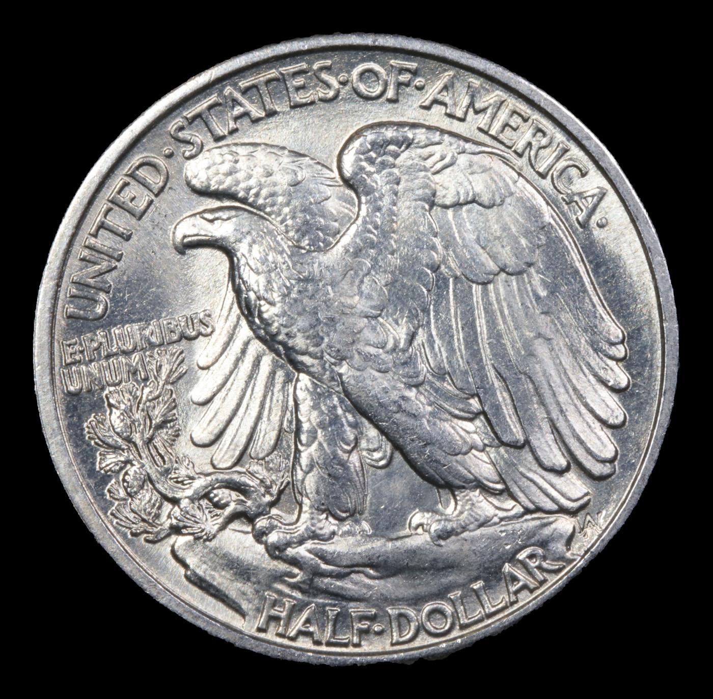 1943-p Walking Liberty Half Dollar 50c Grades GEM+ Unc