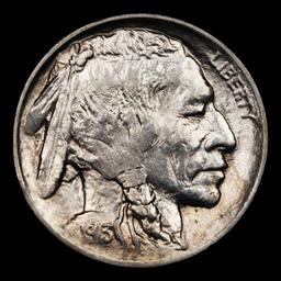 1913-p TY I Buffalo Nickel 5c Grades Choice+ Unc