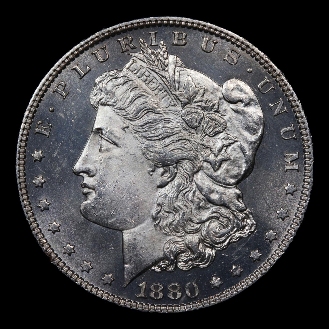 ***Auction Highlight*** 1880-o Morgan Dollar $1 Graded ms64+ PL By SEGS (fc)