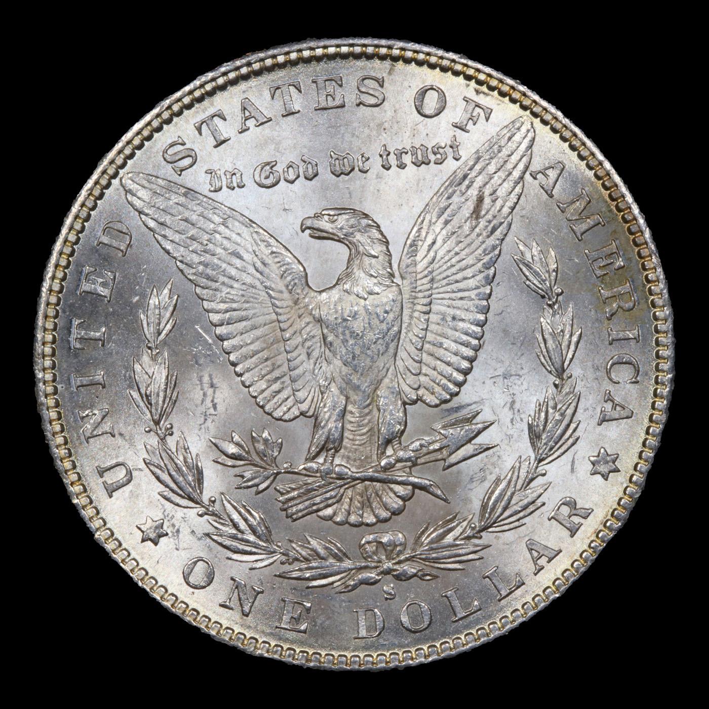 1880-s Morgan Dollar $1 Grades Select Unc