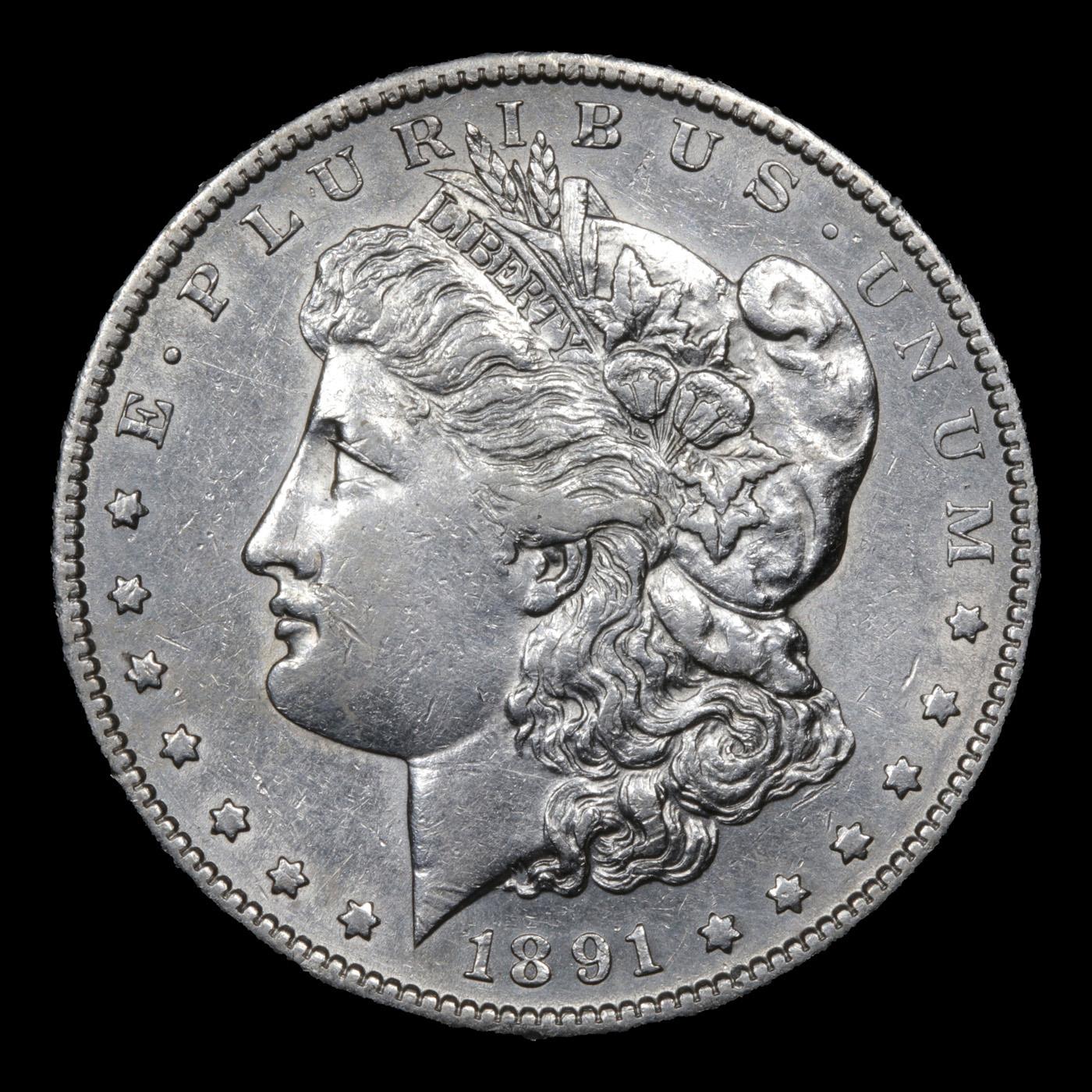 1891-s Morgan Dollar $1 Grades Choice AU