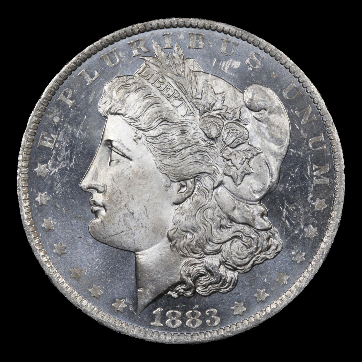 1883-o Morgan Dollar $1 Grades Select+ Unc