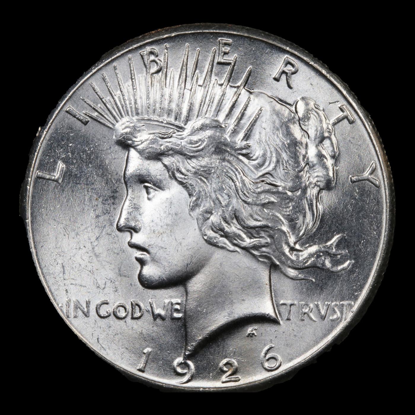 1926-p Peace Dollar $1 Grades Choice+ Unc