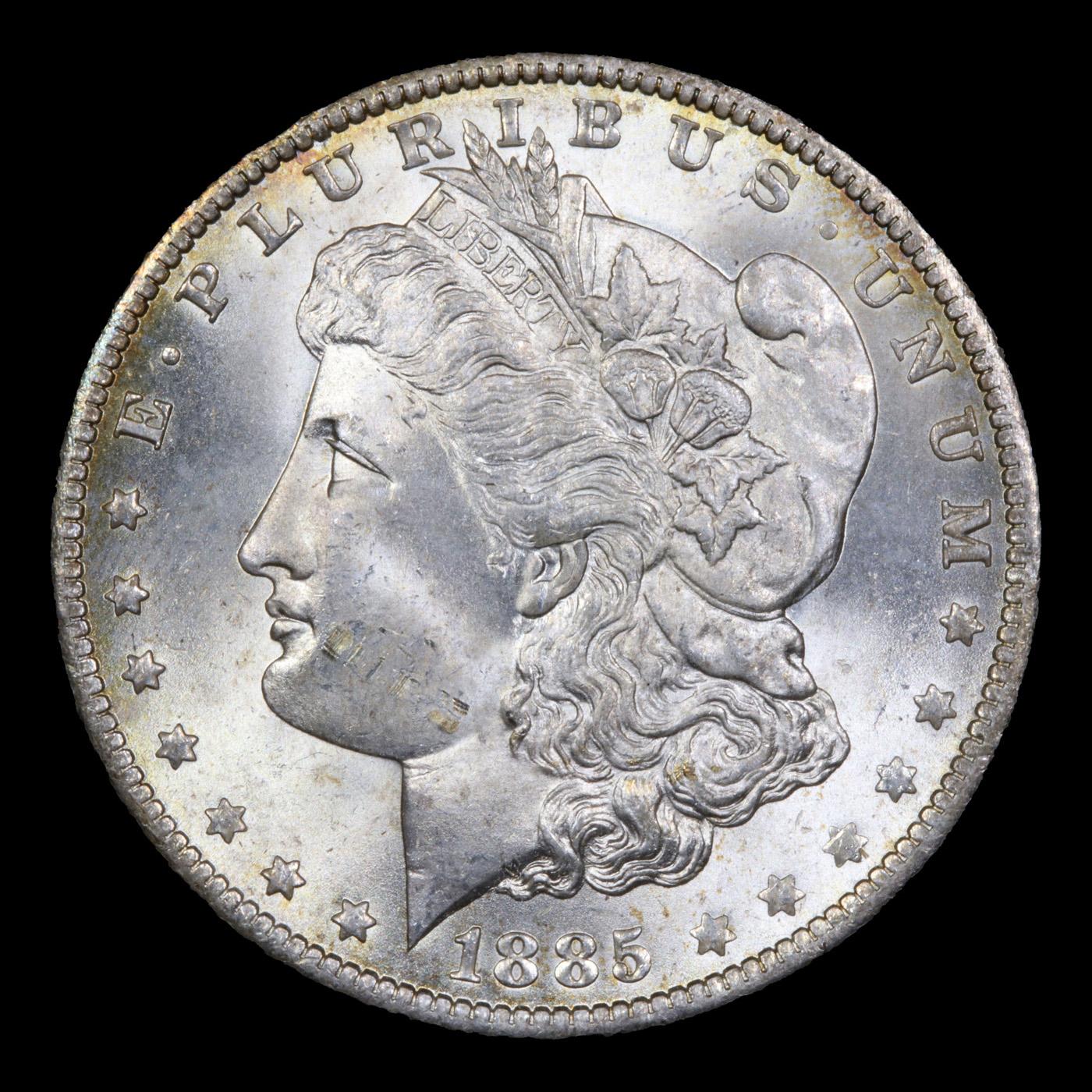 1885-o Morgan Dollar $1 Grades Choice Unc