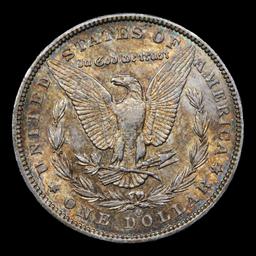 ***Auction Highlight*** 1896/1-o vam 16 R5 Morgan Dollar $1 Grades Choice AU/BU Slider+ (fc)