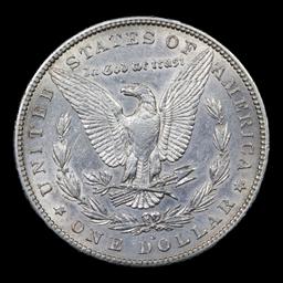 ***Auction Highlight*** 1884-s Morgan Dollar $1 Graded Choice AU/BU Slider By USCG (fc)