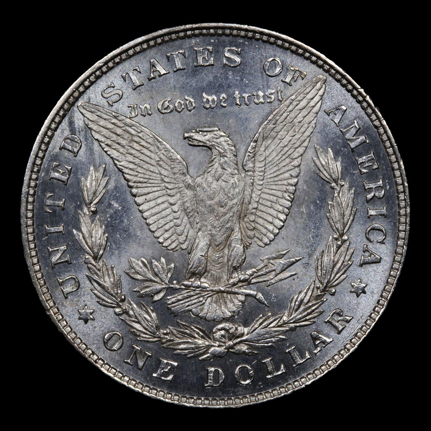 ***Auction Highlight*** 1878-p 8tf Vam 6 Morgan Dollar $1 Graded Select Unc+ DMPL BY USCG (fc)