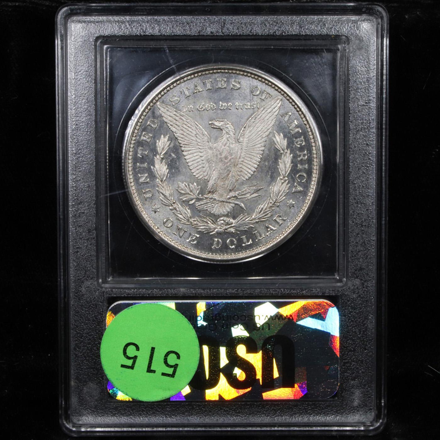 ***Auction Highlight*** 1878-p 8tf Vam 6 Morgan Dollar $1 Graded Select Unc+ DMPL BY USCG (fc)