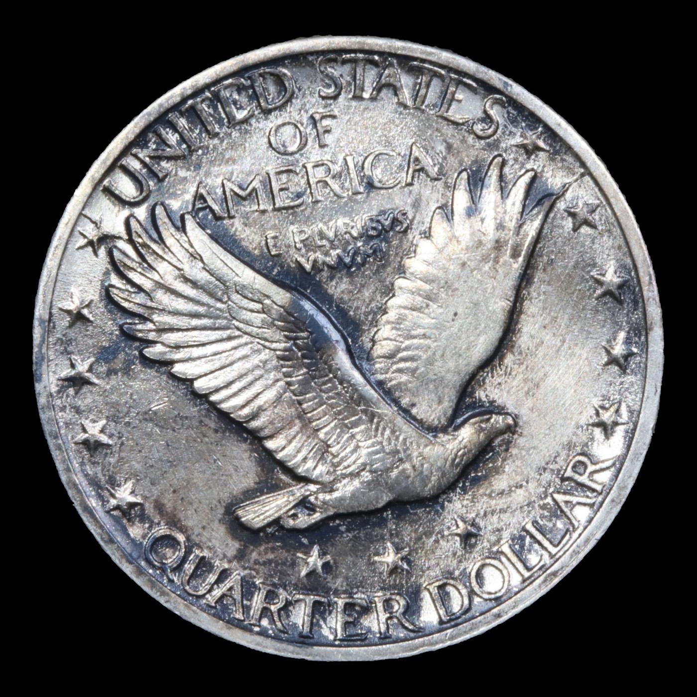 ***Auction Highlight*** 1919-d Standing Liberty Quarter 25c Graded Unc Details By USCG (fc)