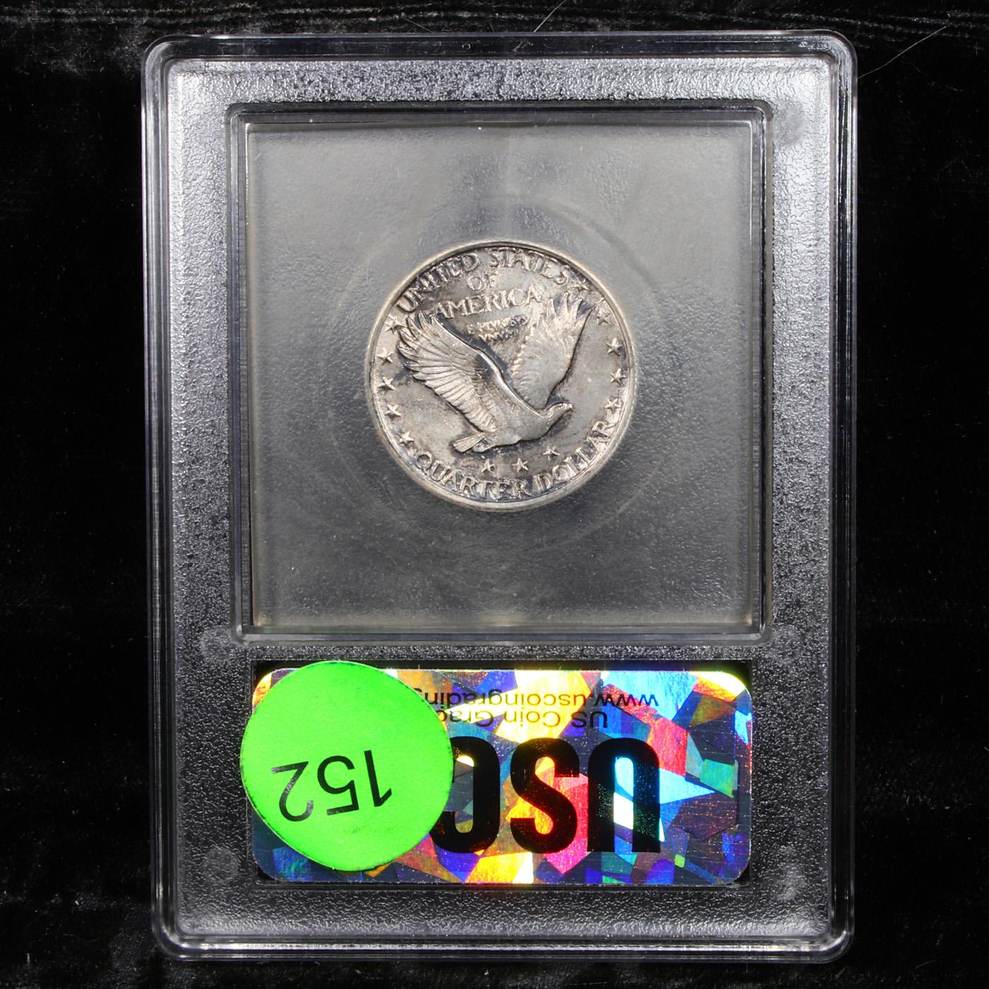 ***Auction Highlight*** 1919-d Standing Liberty Quarter 25c Graded Unc Details By USCG (fc)