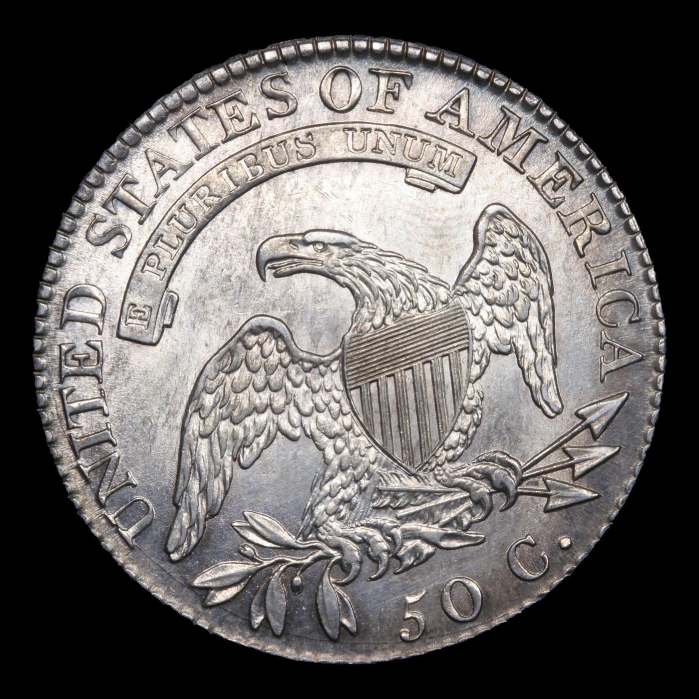 ***Auction Highlight*** 1818 O-112 Capped Bust Half Dollar 50c Graded Select Unc By USCG (fc)