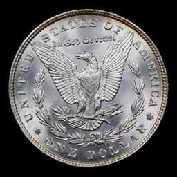 *HIGHLIGHT OF ENTIRE AUCTION* 1892-p TOP POP Morgan Dollar $1 Graded ms66 By SEGS (fc)