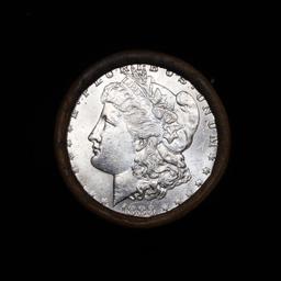 ***Auction Highlight*** Full solid date 1883-o Uncirculated Morgan silver dollar roll, 20 coins (fc)