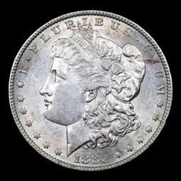 ***Auction Highlight*** 1880-o Micro 'o' Morgan Dollar $1 Graded Choice+ Unc By USCG (fc)