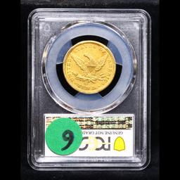 *HIGHLIGHT OF ENTIRE AUCTION* PCGS 1864-s Gold Liberty Eagle $10 Graded xf details By PCGS (fc)