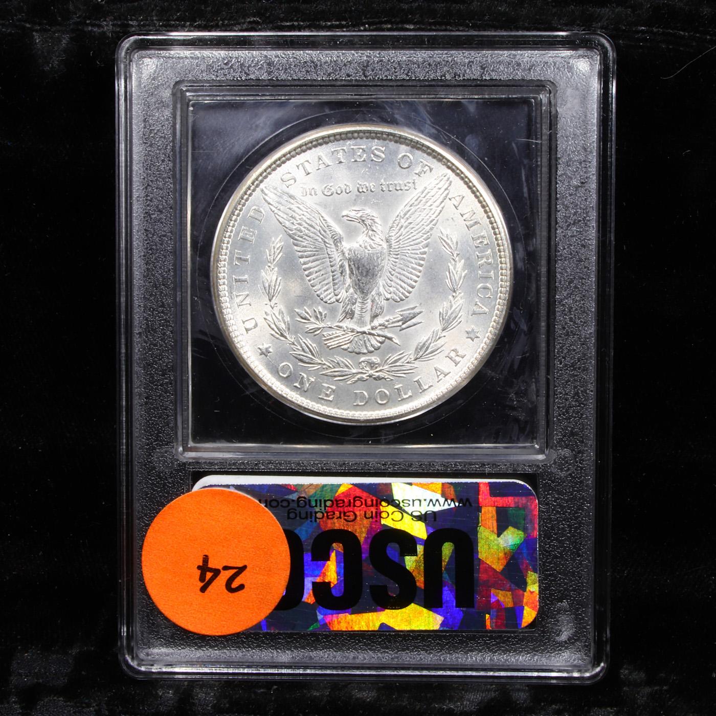 ***Auction Highlight*** 1882-p Morgan Dollar $1 Graded GEM Unc By USCG (fc)