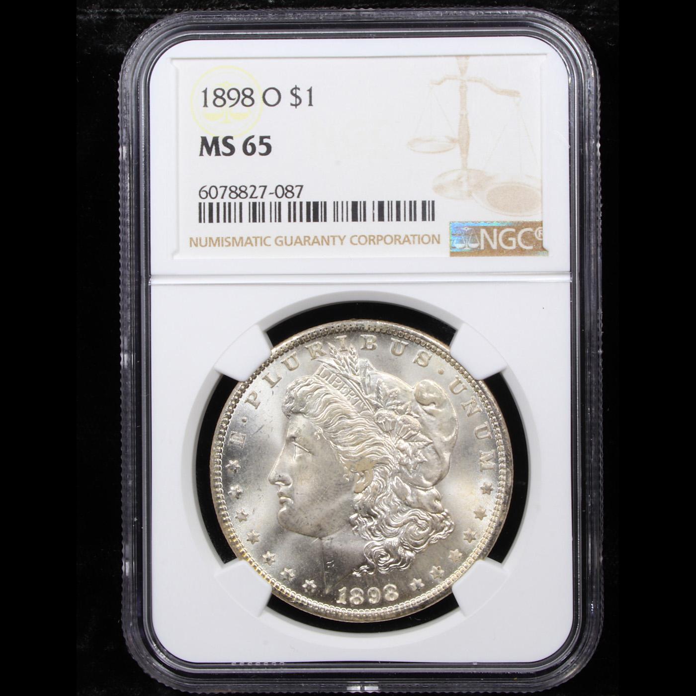 NGC 1898-o Morgan Dollar $1 Graded ms65 By NGC