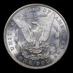 1896-p Vam 11 Morgan Dollar $1 Grades Choice+ Unc