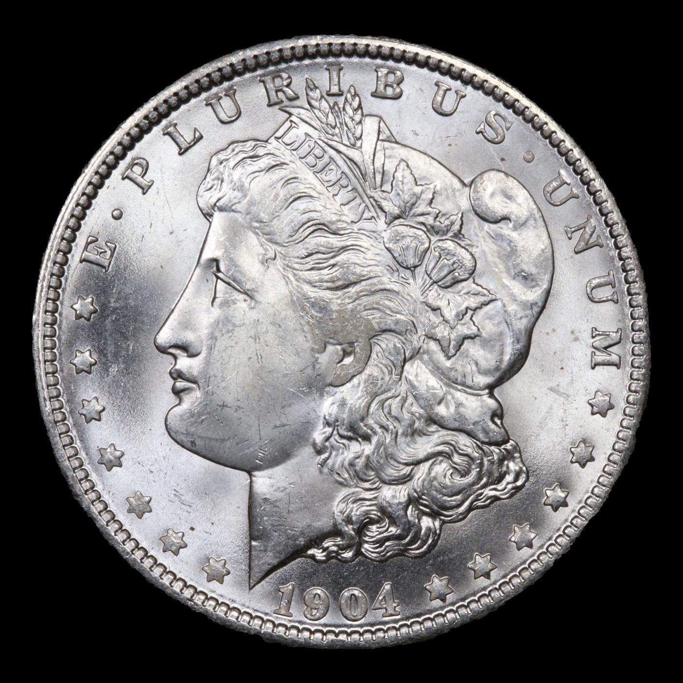 1904-o Morgan Dollar $1 Grades Choice+ Unc