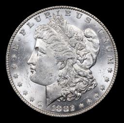 1882-p Morgan Dollar $1 Grades Select+ Unc