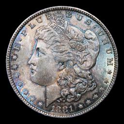 ***Auction Highlight*** 1881-p Morgan Dollar $1 Graded ms65 By SEGS (fc)